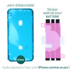Kit de réparation avec décapeur thermique pour iPhone 11