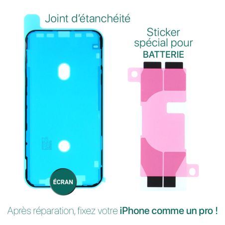 Kit de réparation avec décapeur thermique pour iPhone XR