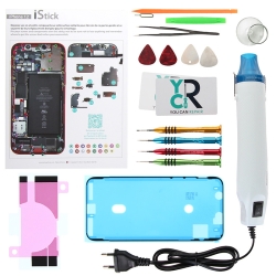 Kit de réparation avec décapeur thermique pour iPhone 12 photo 1