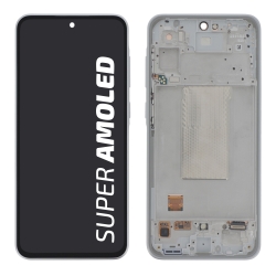 Bloc écran blanc monté sur châssis pour Samsung Galaxy A36 5G photo 1