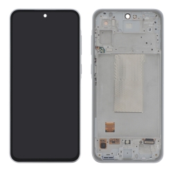 Bloc écran blanc monté sur châssis pour Samsung Galaxy A36 5G photo 2