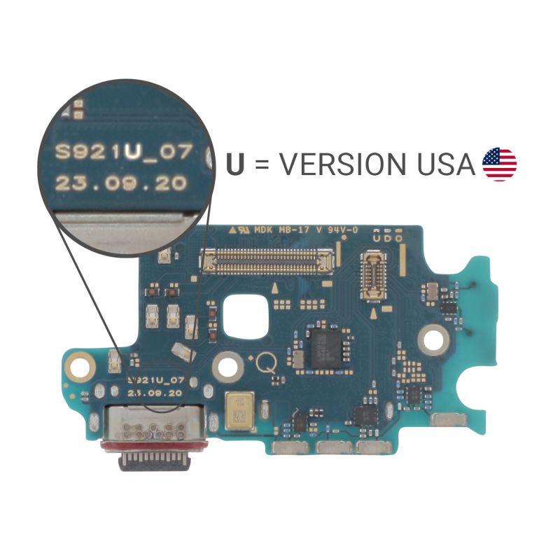 Connecteur de charge + lecteur SIM compatible pour SamsungGalaxy S24+Version US