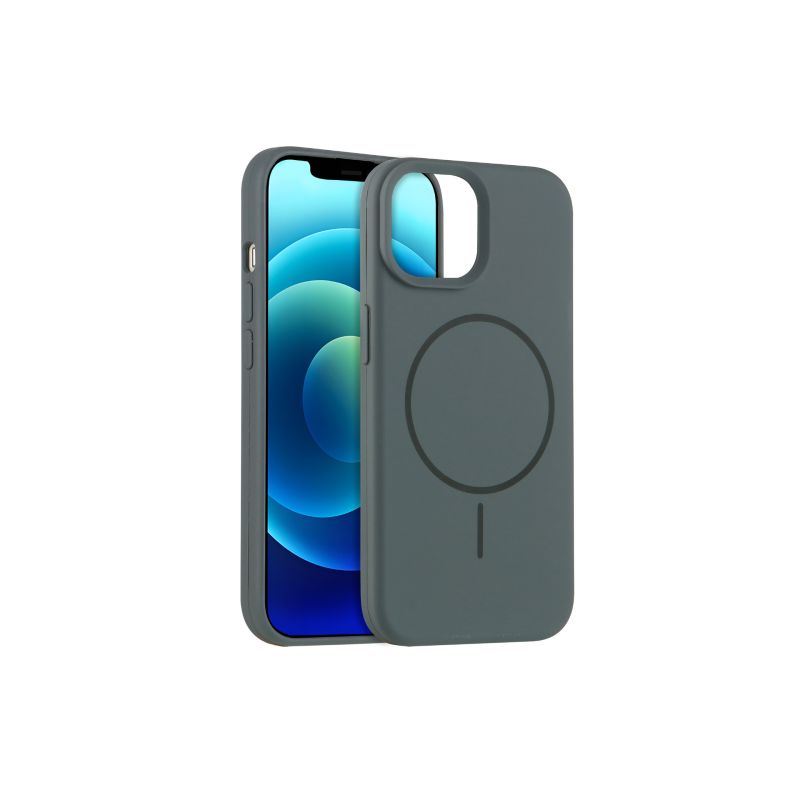 Coque silicone Magsafe - iPhone 17 Pro - Noir