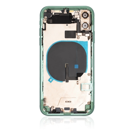 Châssis avec vitre arrière iPhone 11 - Vert - Occasion photo2