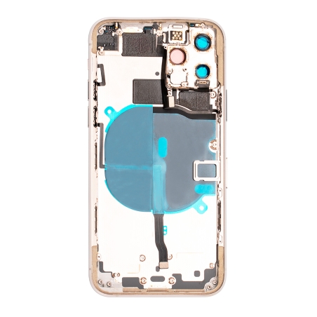 Châssis avec vitre arrière iPhone 11 Pro - Argent - Occasion photo 2