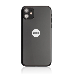 Châssis avec vitre arrière iPhone 12 - Noir - Occasion photo 1