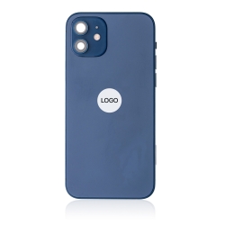 Châssis avec vitre arrière iPhone 12 - Bleu - Occasion photo 1
