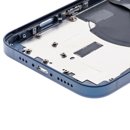 Châssis avec vitre arrière iPhone 12 - Bleu - Occasion photo 4