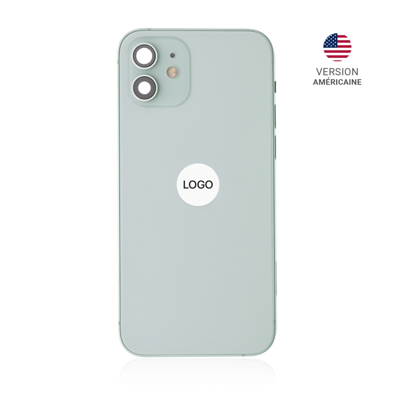 Châssis avec vitre arrière iPhone 12 - Vert - Occasion - Version américaine photo 1