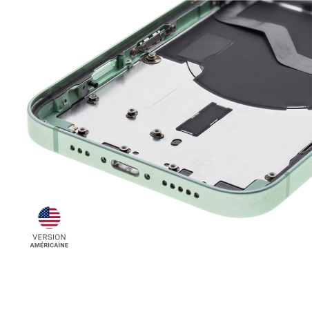 Châssis avec vitre arrière iPhone 12 - Vert - Occasion - Version américaine photo 4