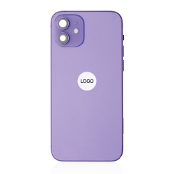 Châssis avec vitre arrière iPhone 12 - Violet - Occasion photo 2 photo 1