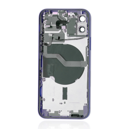 Châssis avec vitre arrière iPhone 12 - Violet - Occasion photo 2 photo 2