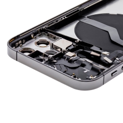 Châssis avec vitre arrière iPhone 12 Pro - Graphite - Occasion photo 5