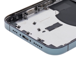 Châssis avec vitre arrière iPhone 12 Pro - Bleu - Occasion photo 4