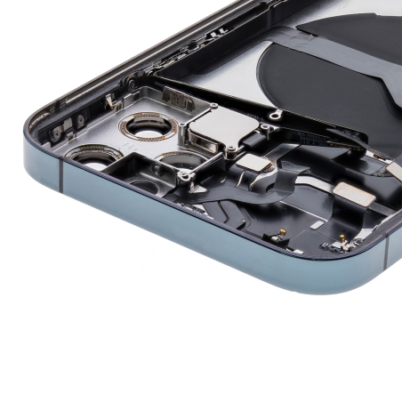 Châssis avec vitre arrière iPhone 12 Pro - Bleu - Occasion photo 3