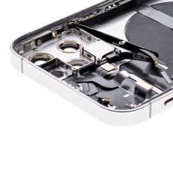Châssis avec vitre arrière iPhone 12 Pro - Argent - Occasion photo 5