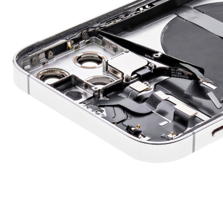 Châssis avec vitre arrière iPhone 12 Pro - Argent - Occasion photo 5