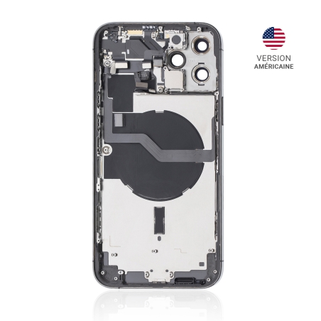 Châssis avec vitre arrière iPhone 12 Pro Max - Graphite - Occasion - Version américaine photo 2