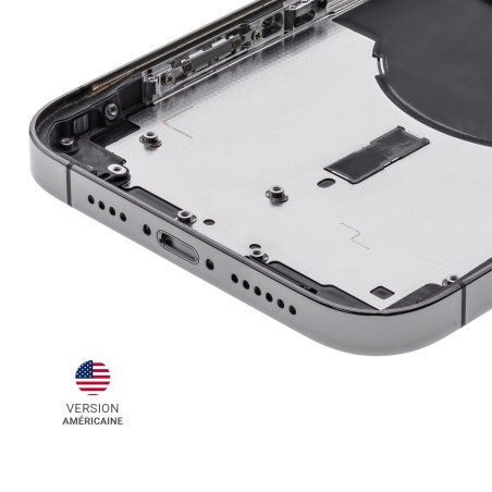 Châssis avec vitre arrière iPhone 12 Pro Max - Graphite - Occasion - Version américaine photo 4