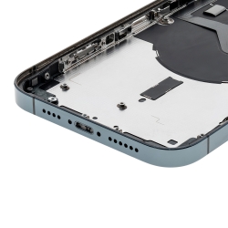 Châssis avec vitre arrière iPhone 12 Pro Max - Bleu pacifique - Occasion photo 4