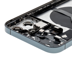 Châssis avec vitre arrière iPhone 12 Pro Max - Bleu pacifique - Occasion photo 5