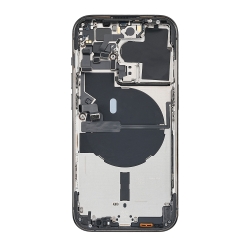 Châssis avec vitre arrière iPhone 14 Pro - Noir sidéral - Occasion photo 2