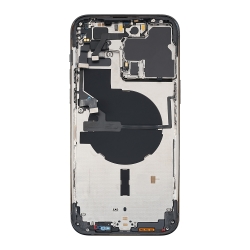 Châssis avec vitre arrière iPhone 14 Pro Max - Noir sidéral - Occasion photo 2