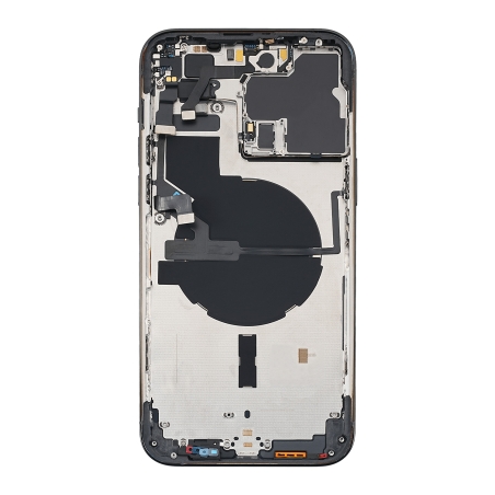 Châssis avec vitre arrière iPhone 14 Pro Max - Noir sidéral - Occasion photo 2