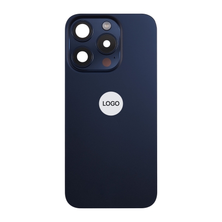 Vitre arrière complète iPhone 15 Pro - Bleu - Occasion photo 1