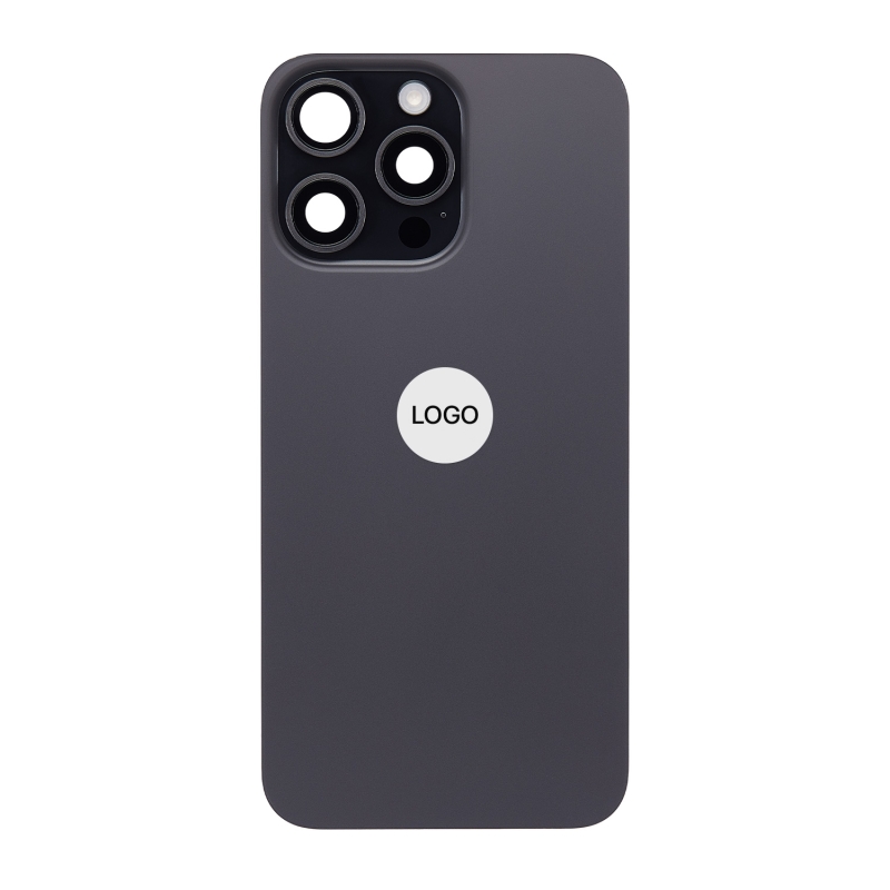 Vitre arrière complète iPhone 15 Pro Max - Titane noir - Occasion photo 1