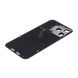 Vitre arrière complète iPhone 15 Pro Max - Titane naturel - Occasion photo4