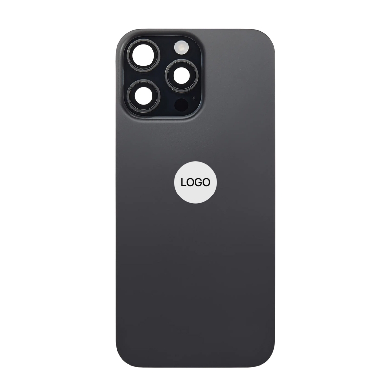 Vitre arrière complète iPhone 16 Pro Max - Titane noir - Occasion photo 1