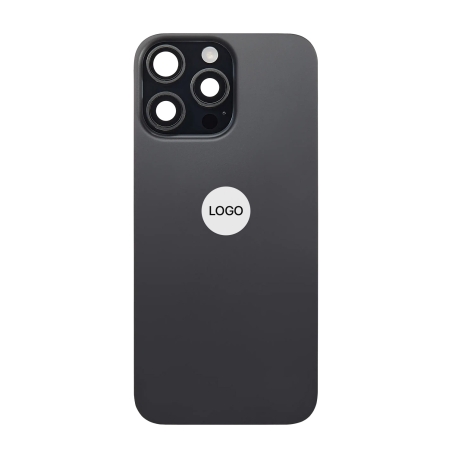 Vitre arrière complète iPhone 16 Pro Max - Titane noir - Occasion photo 1