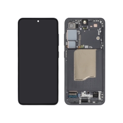 Bloc écran Samsung Galaxy S25 Noir Absolu - Dynamic AMOLED photo
