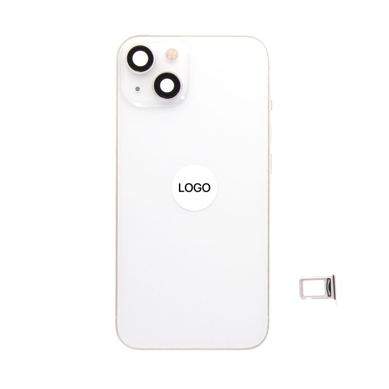 Châssis et vitre arrière complète iPhone 13 - Blanc - Occasion