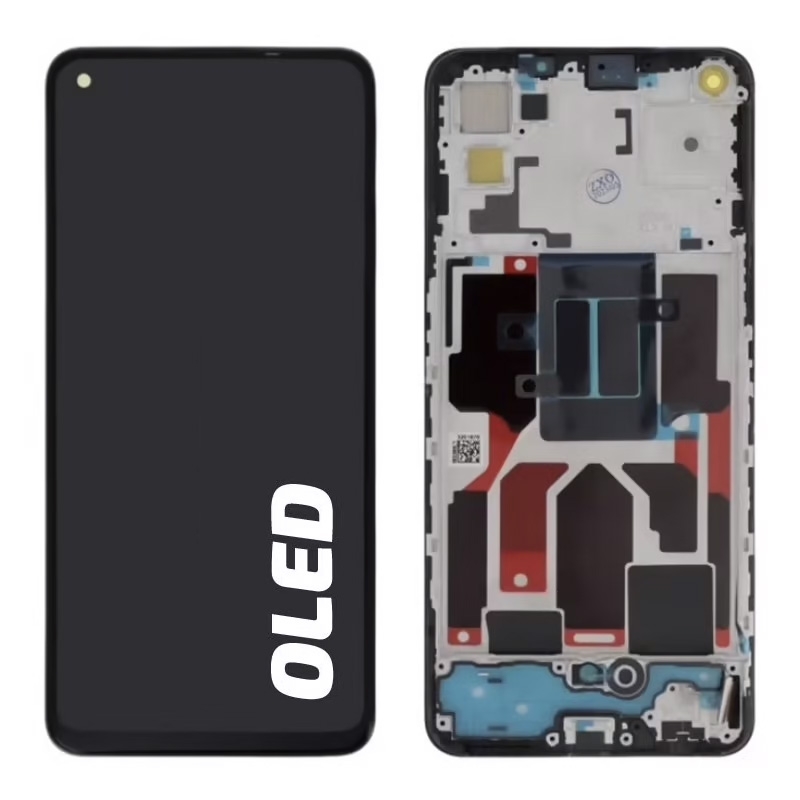 Ecran OLED complet avec châssis Oppo Find X3 Lite - Noir photo 1