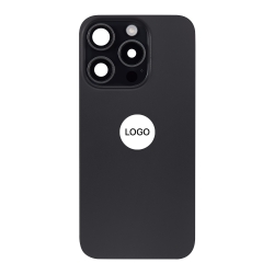 Vitre arrière complète iPhone 15 Pro - Titane noir - Occasion photo 1