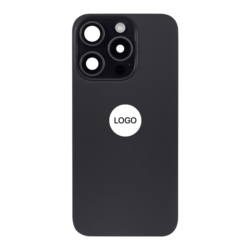 Vitre arrière complète iPhone 15 Pro - Titane noir - Occasion photo 1