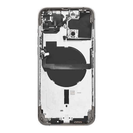 Châssis et vitre arrière complète iPhone 13 Pro Max - Argent - Occasion photo2