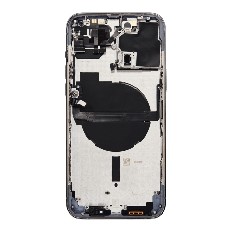 Châssis et vitre arrière complète iPhone 13 Pro Max - Bleu Alpin - Occasion photo2