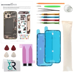 Kit de réparation avec coussin chauffant pour iPhone 15