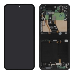 Bloc écran intérieur original - Samsung Galaxy Z Flip7 FE - Noir photo 2