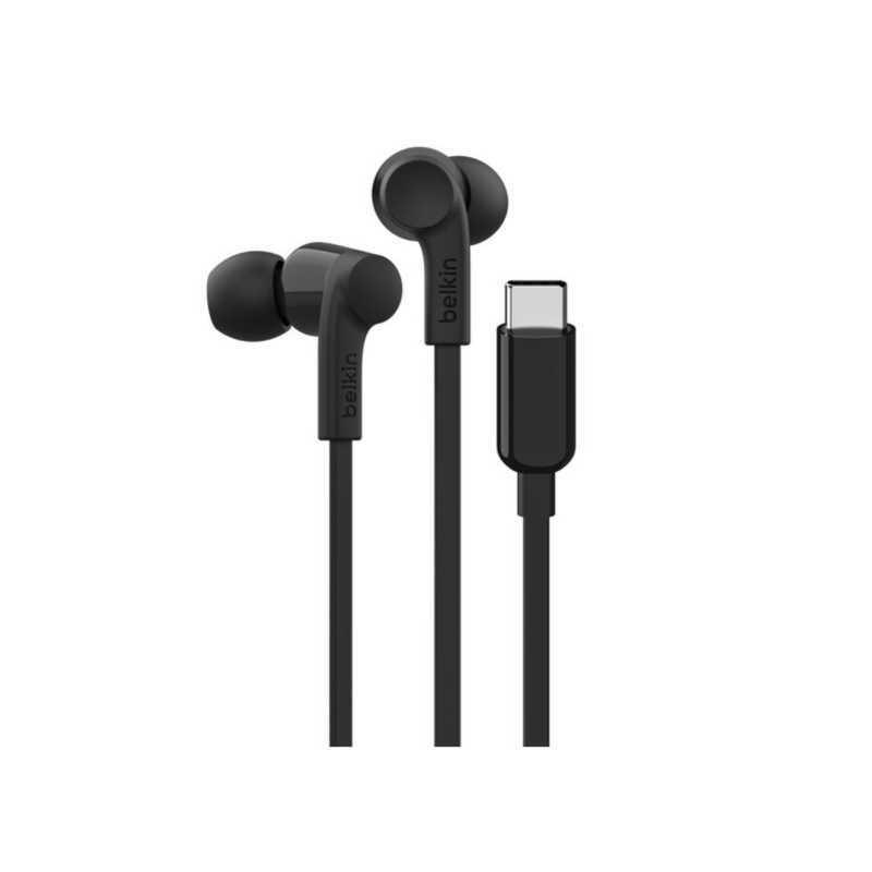 Casque audio SoundForm Filaire USB-C avec micro - Noir - BELKIN photo 1