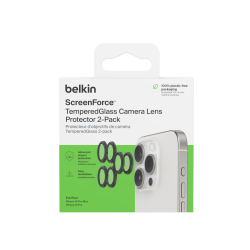Lot de 2 verres trempés caméra arrière iPhone 15 Pro et 15 Pro Max - BELKIN photo 3