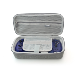 Manette bleu translucide avec housse de rangement pour Nintendo Switch photo 2