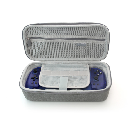 Manette bleu translucide avec housse de rangement pour Nintendo Switch photo 2