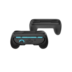 Lot de 2 controleurs grip Noir pour JoyCon Nintendo Switch 2 photo 5