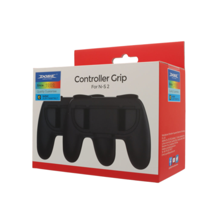 Lot de 2 controleurs grip Noir pour JoyCon Nintendo Switch 2 photo 6
