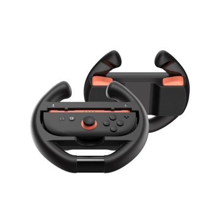 Lot de 2 volants sport noir pour Joycon Nintendo Switch 2 photo 1