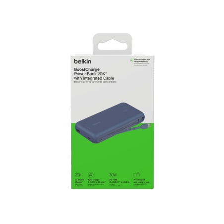 PowerBank 20.000mAh - 30 Watt - Bleu - BELKIN photo 6